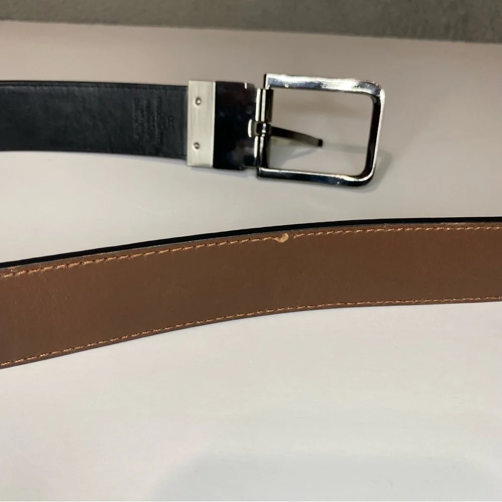Kenneth Cole Men's Two-In-One Reversible Belt